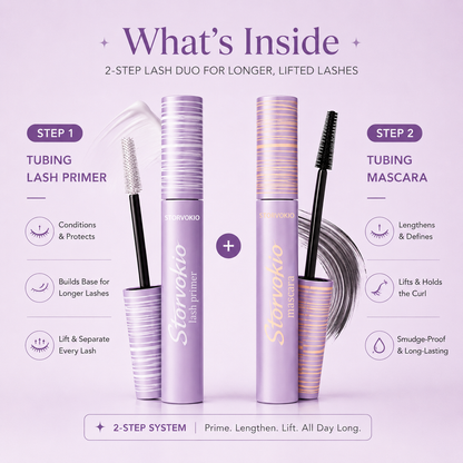 Last Day Buy 1 Get 1 Free ✨Storvokio lette tubing mascara & primer