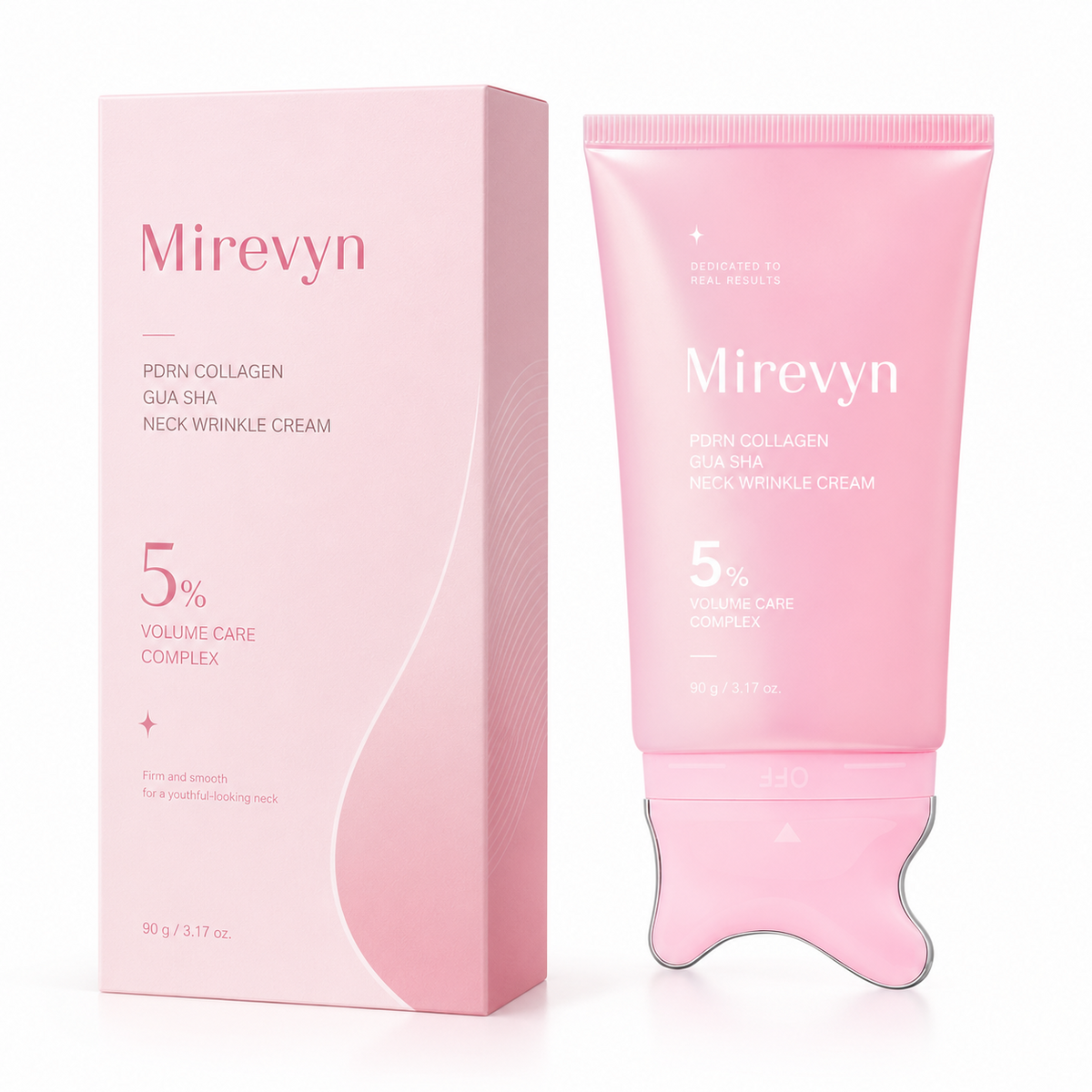 ✨Last Day Buy 1 Get 1 Free ✨Mirevyn  Collagen Gua Sha Neck Wrinkle Cream Skincare