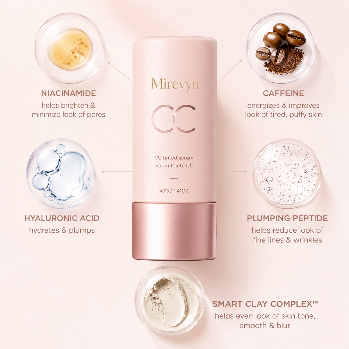 Last Day Buy 1 Get 1 Free🔥Mirevyn  CC color-correcting tinted serum Skincare