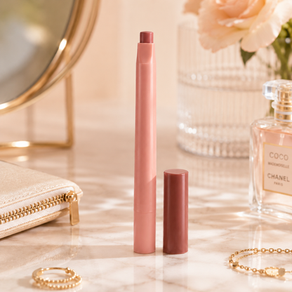 Last Day Buy 1 Get 1 Free ✨ 2-in-1 Lip Liner & Lip Balm — One Swipe for an Effortlessly Chic， High-End Look.