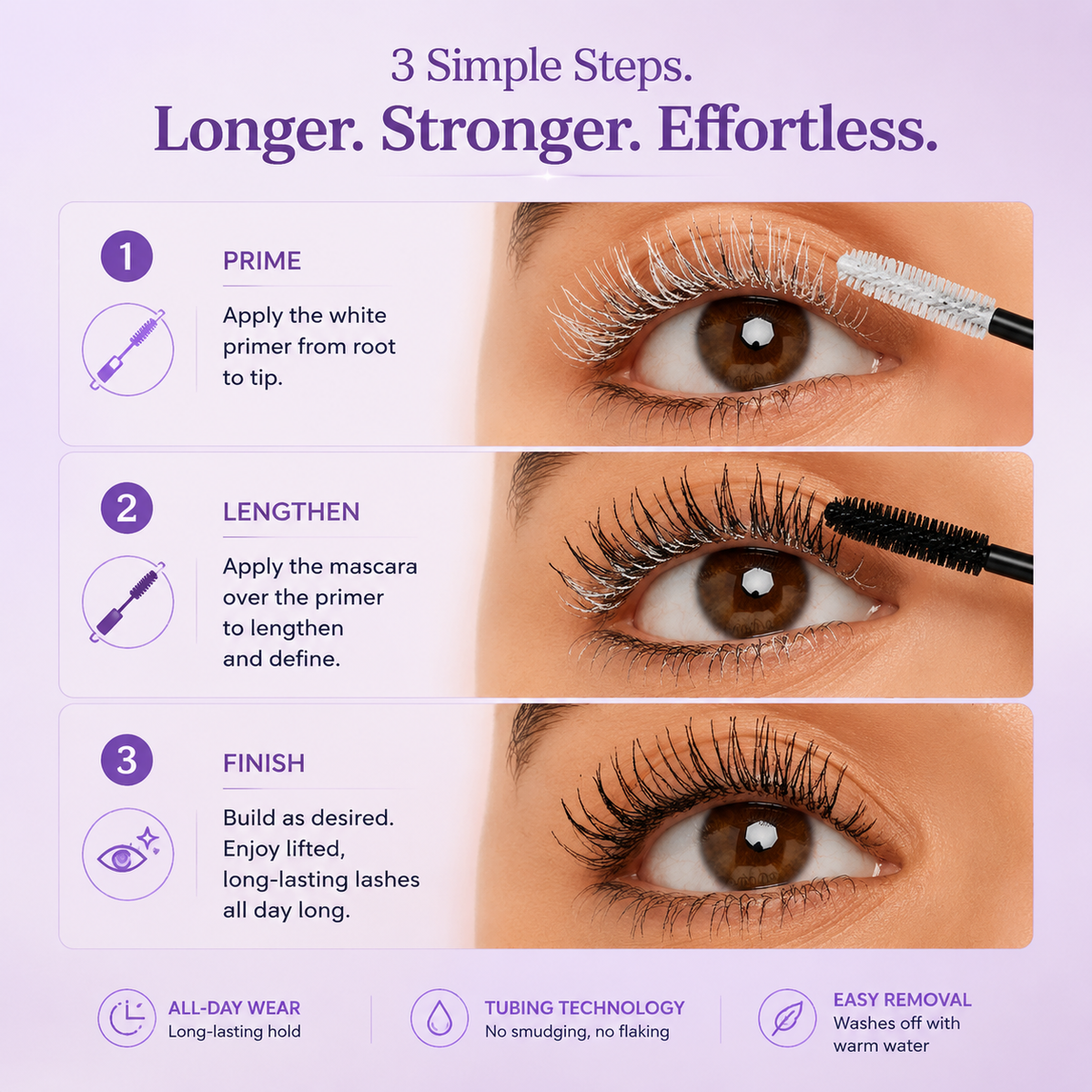 Last Day Buy 1 Get 1 Free ✨Storvokio lette tubing mascara & primer
