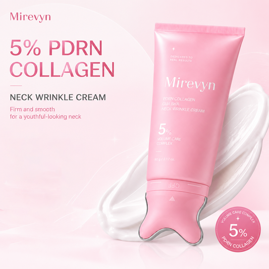 ✨Last Day Buy 1 Get 1 Free ✨Mirevyn  Collagen Gua Sha Neck Wrinkle Cream Skincare